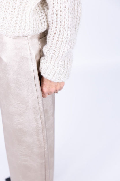 Tensione in - Maglia buco spalla