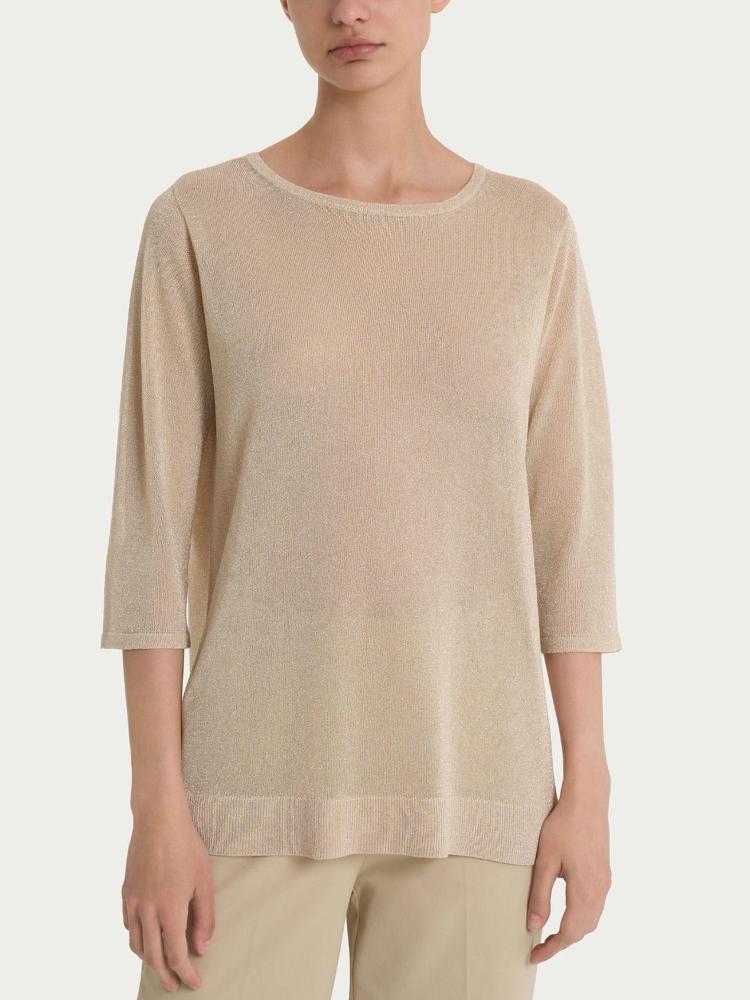 Ragno - Maglia lurex manica 3/4