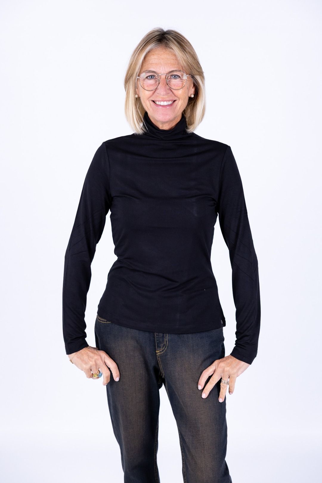 Surkana - T-shirt collo alto