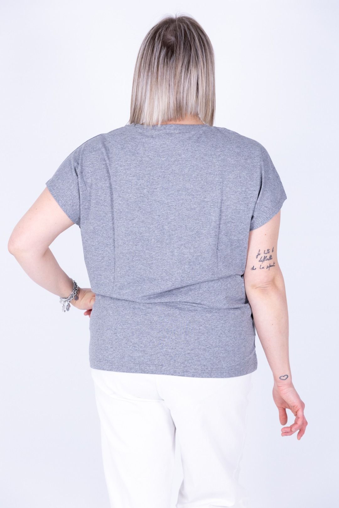 Susy Star - T-shirt scollo madonna