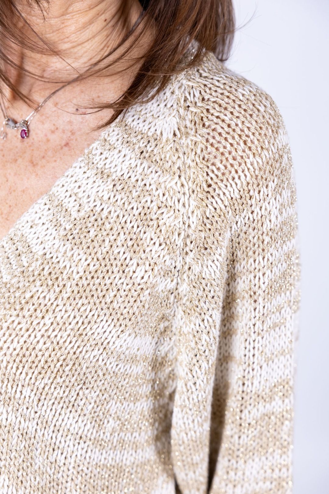 HaveOne - Cardigan bottone gioiello