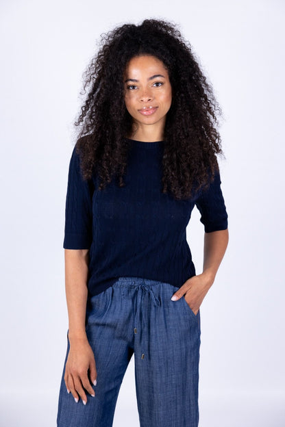 Novepuntouno - Maglia treccine