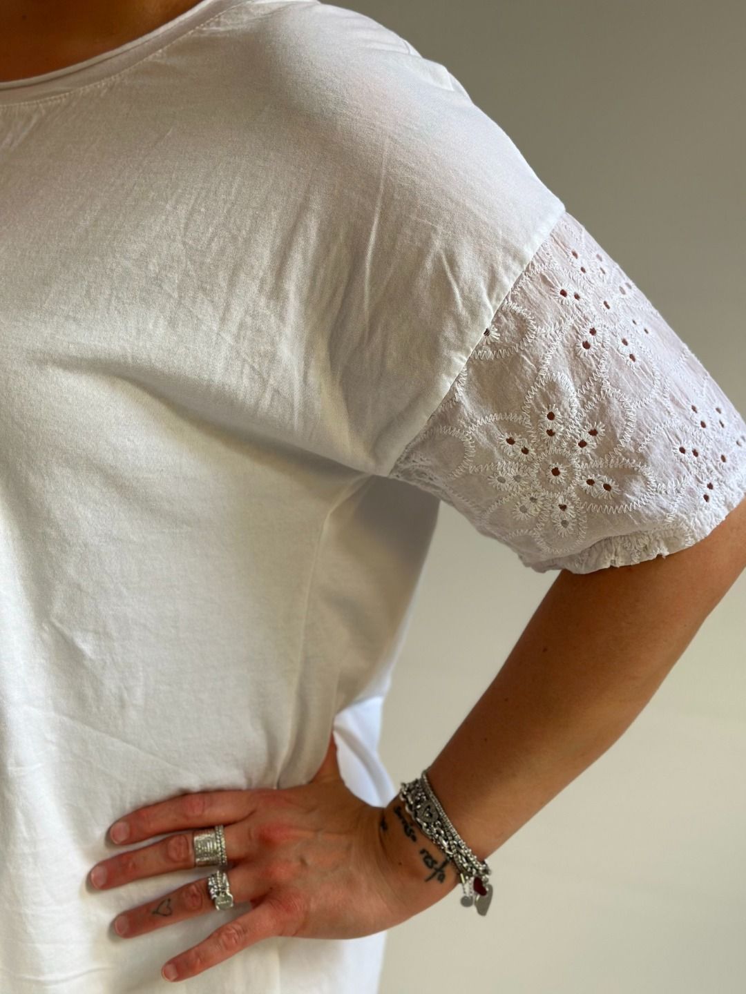 Susy Star - T-shirt Sangallo