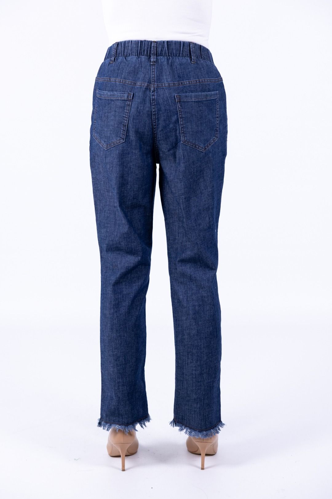 Ragno - Jeans straight pockets con frange