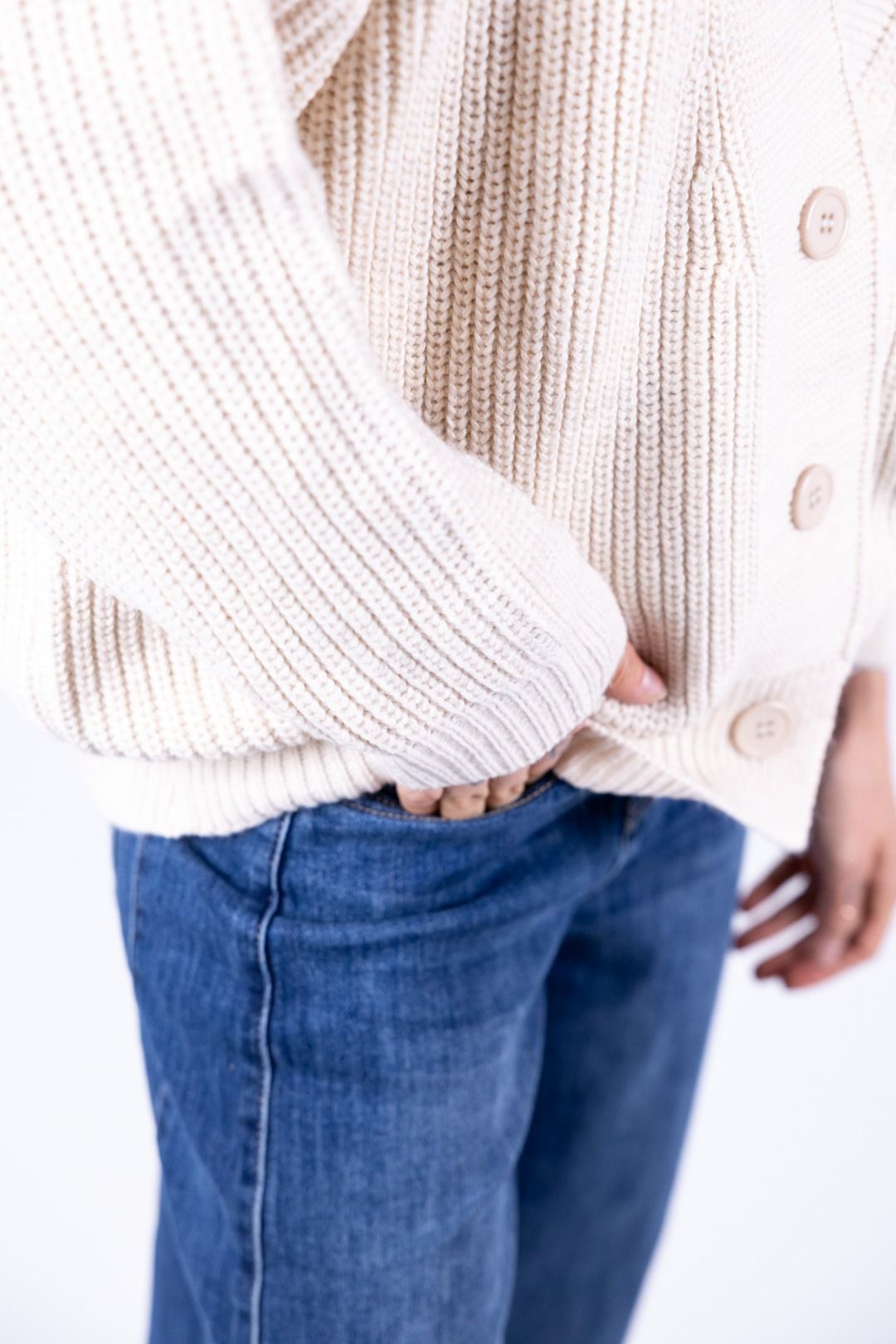 Susy Mix - Cardigan tre bottoni