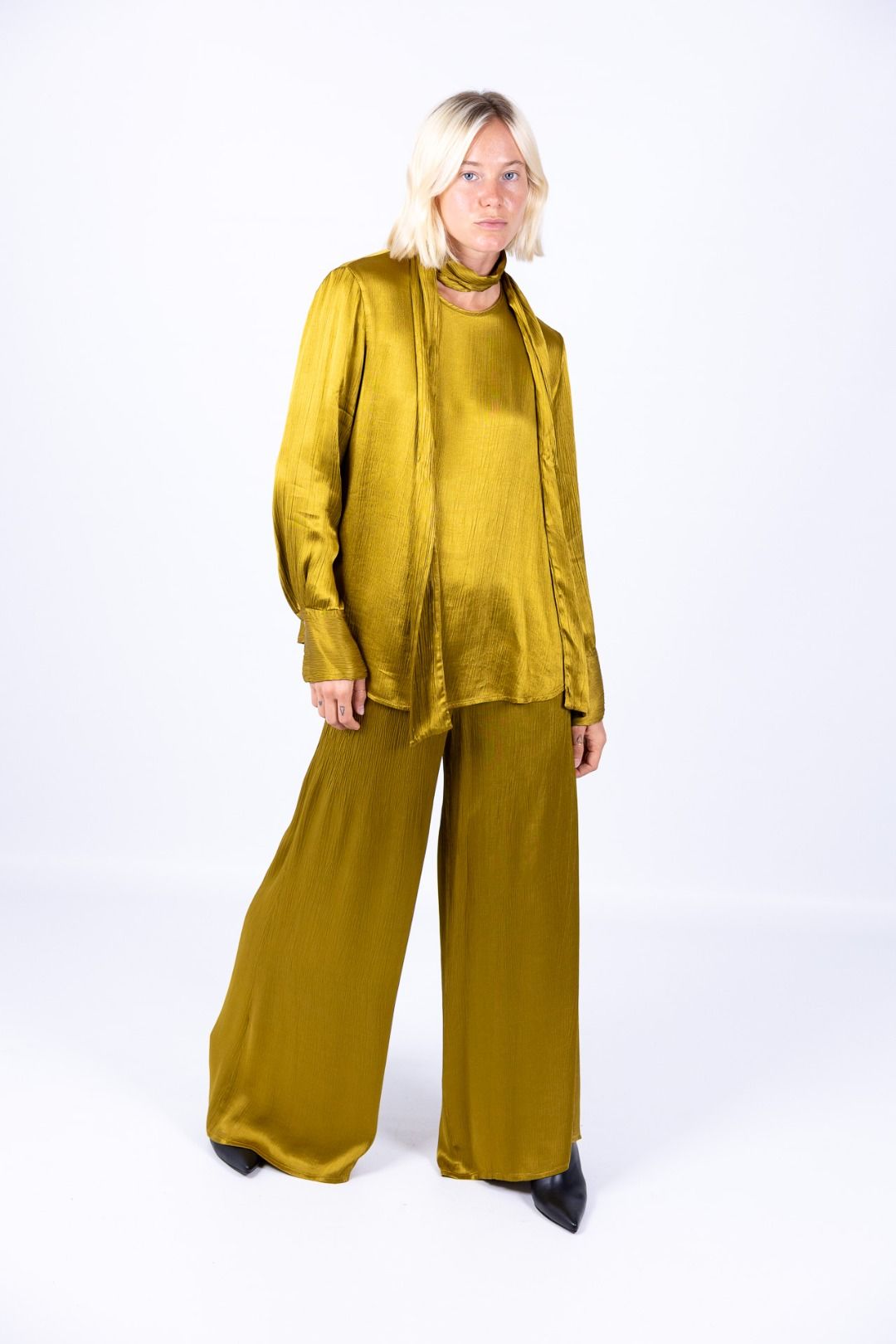 HaveOne - Completo viscosa camicia e pantalone