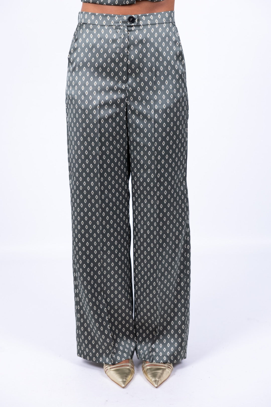Emme - Pantalone Palazzo fantasia
