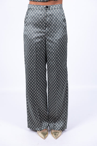 Emme - Pantalone Palazzo fantasia