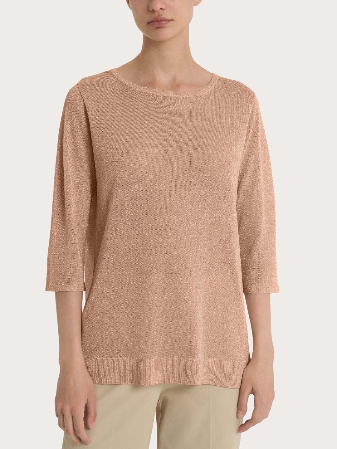 Ragno - Maglia lurex manica 3/4