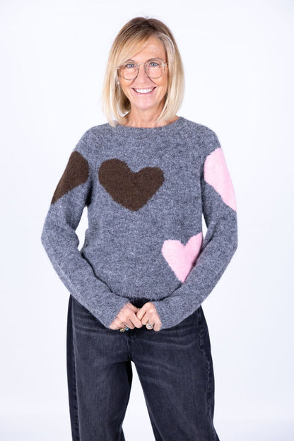 Susy Mix - Maglia con cuori