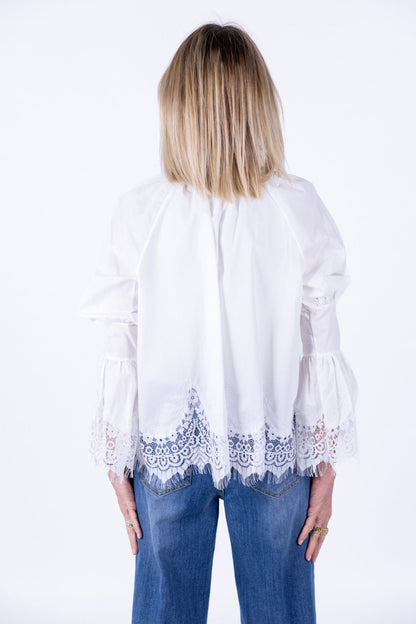 HaveOne - Camicia pizzo
