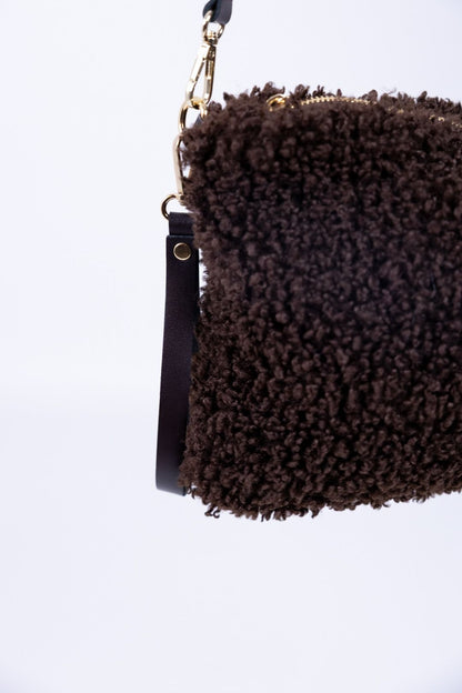 Gulp - Borsa tracolla ecopelliccia