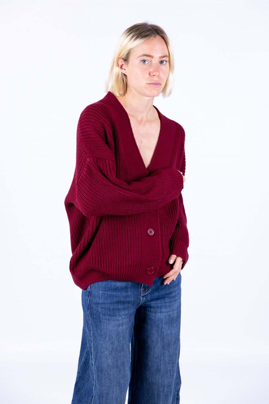 Susy Mix - Cardigan tre bottoni