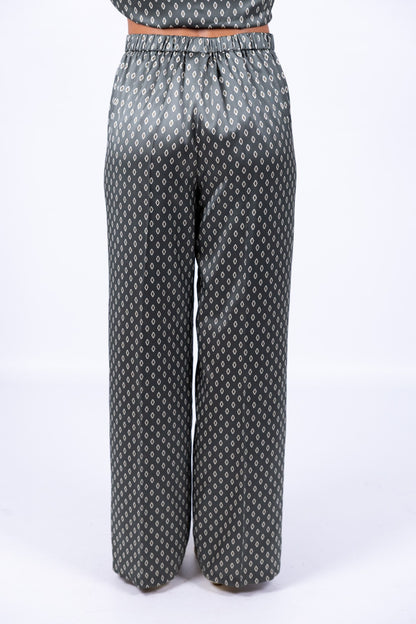 Emme - Pantalone Palazzo fantasia