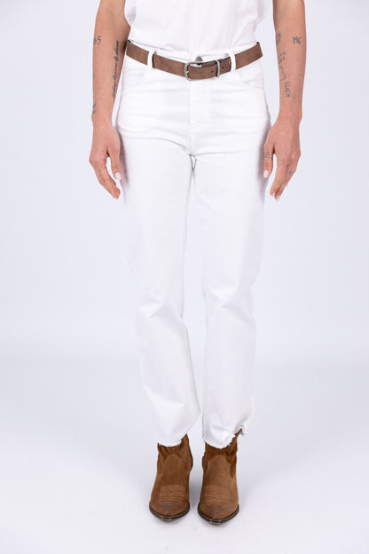 Tensione in - Pantalone con frange