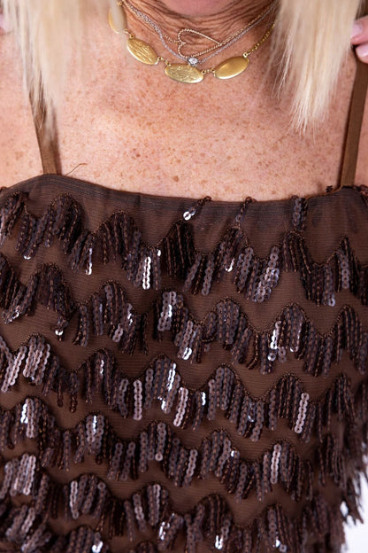 Le Streghe - Top Paillettes