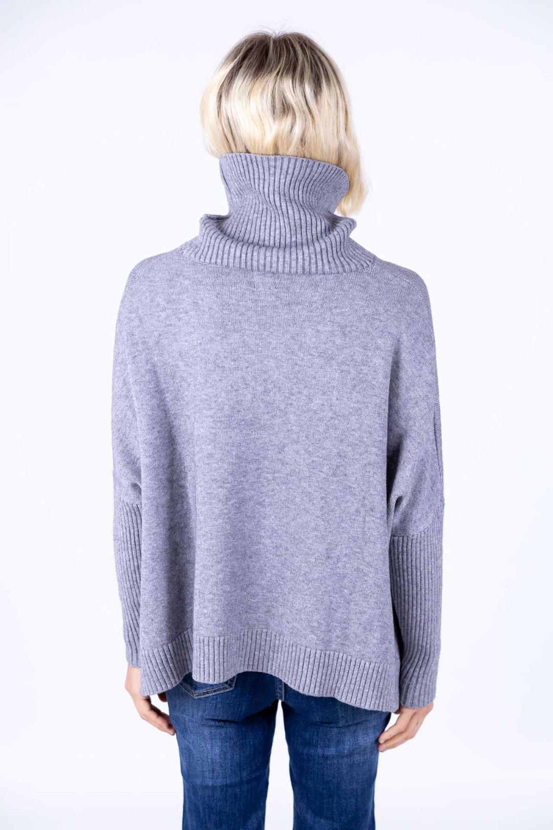 Decima Domus - Maglia collo alto manica manicotto