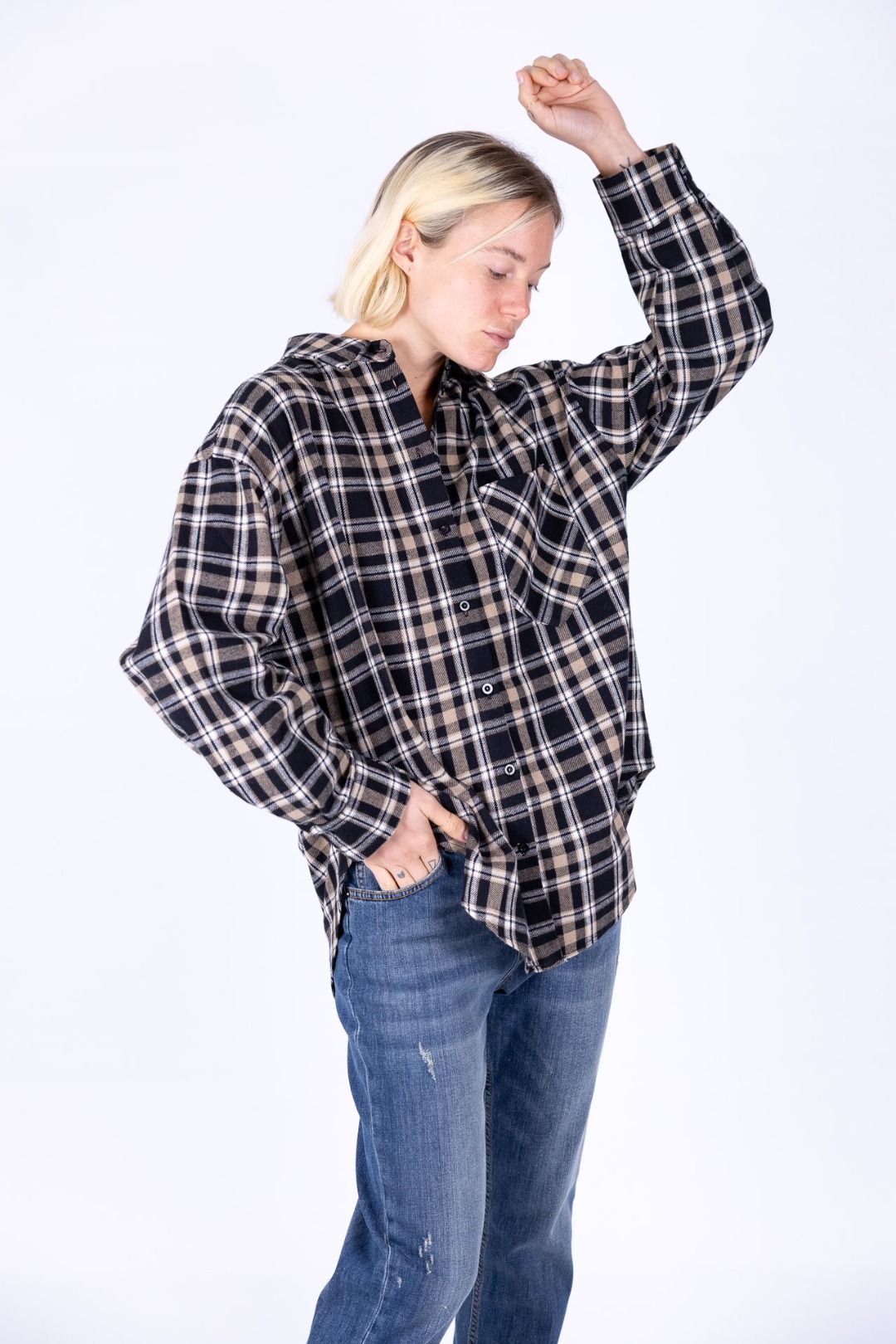 Susy Mix - Camicia quadri