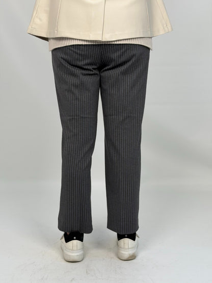 Ragno - Pantalone gessato Straight pocket C