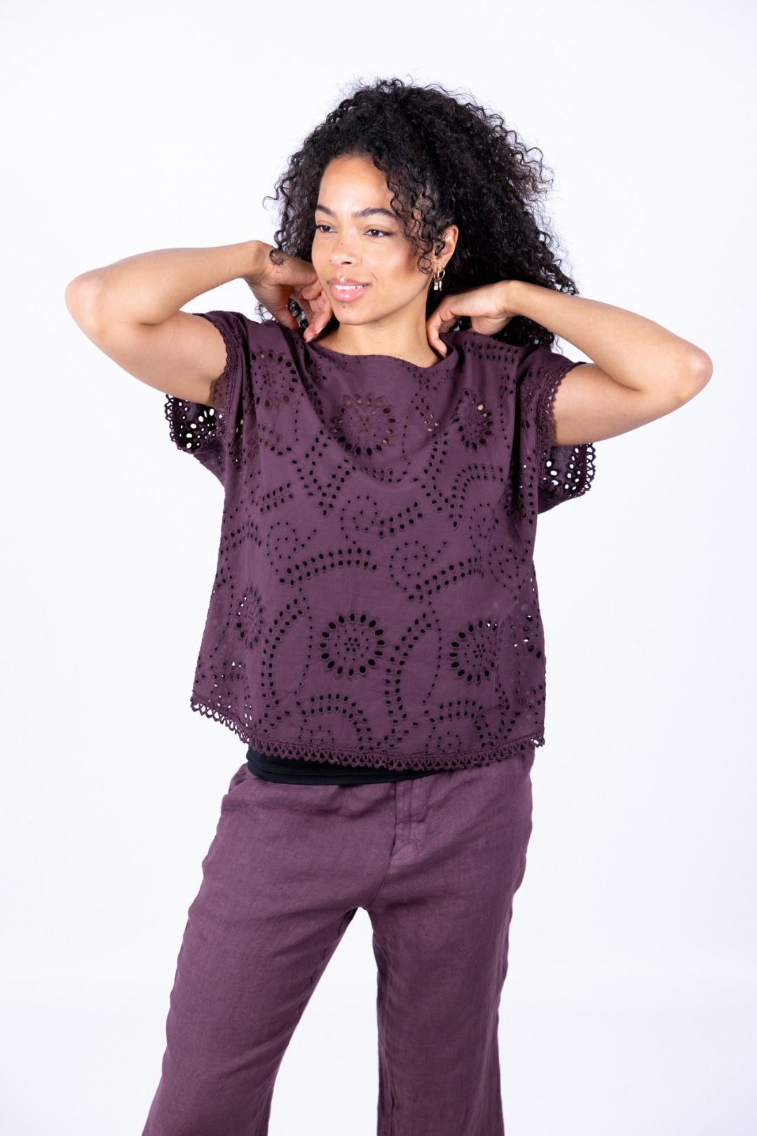 Susy Mix - Blusa Sangallo