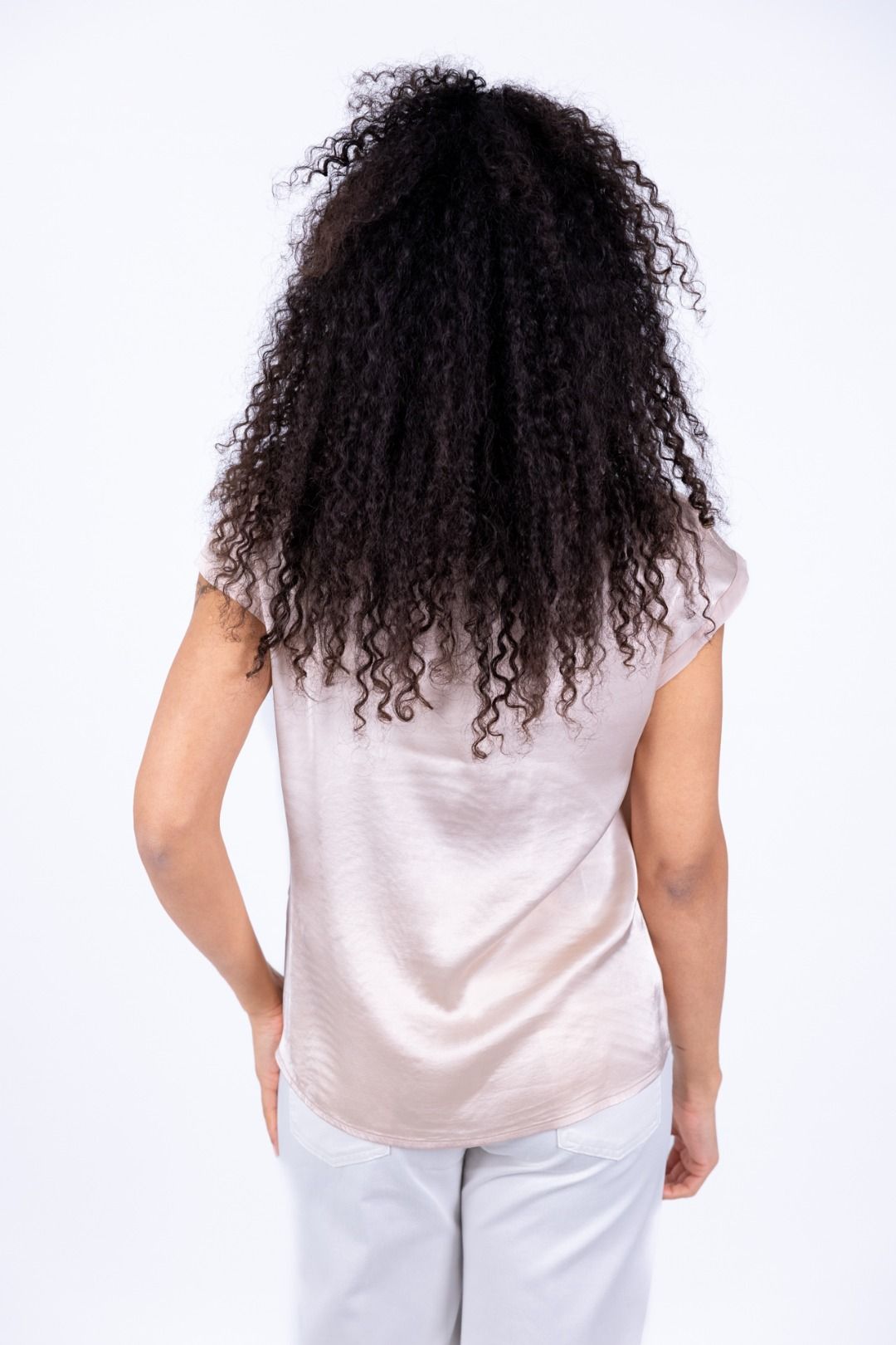 Susy Mix - Top stretch c/bordo