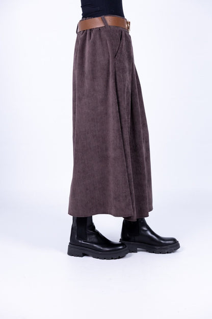 Novepunto.Uno - Gonna in velluto