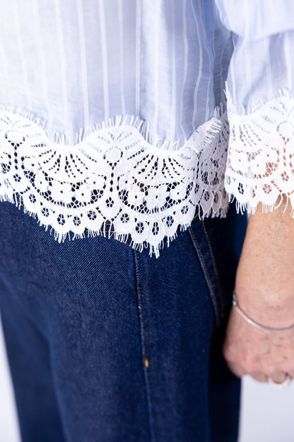 HaveOne - Camicia pizzo