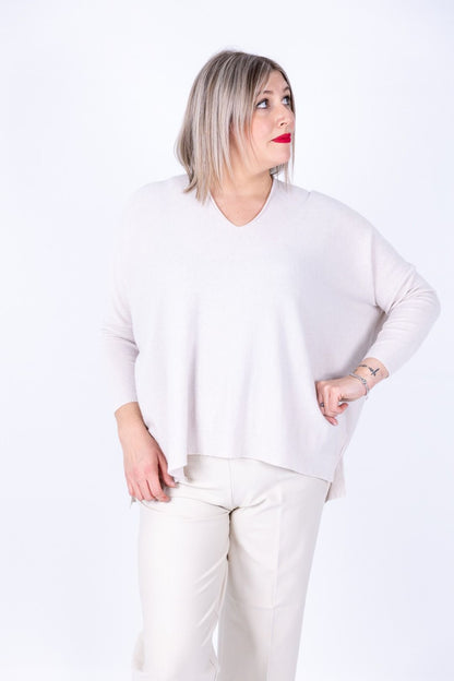 Susy Star - Maglia goccia scollo