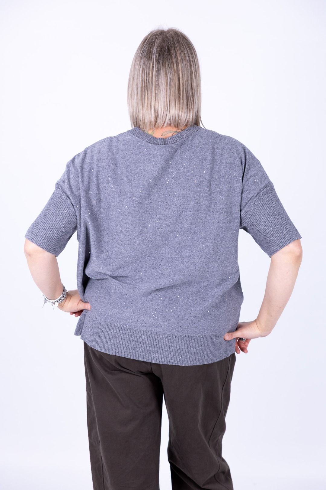 Susy Star - Maglia manica 3/4 con punti luce