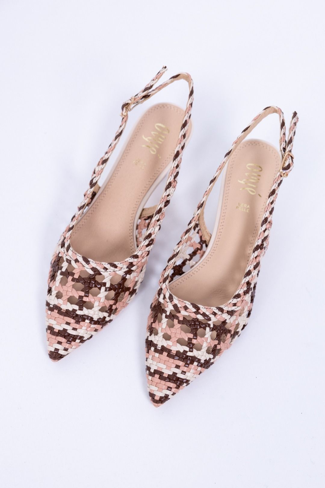 Ovye - Slingback intrecciata