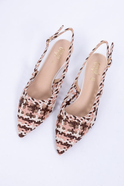 Ovye - Slingback intrecciata
