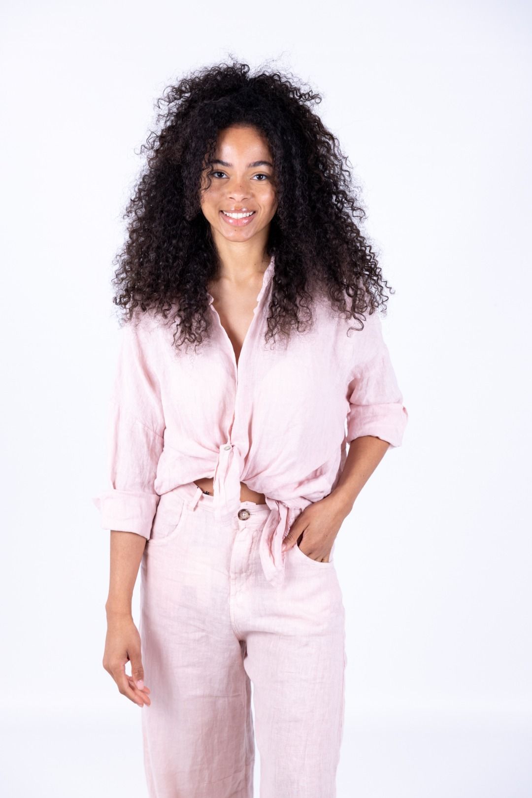Tensione in -  Camicia in lino