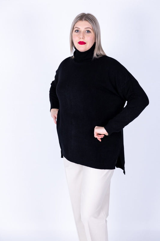 Susy Star - Maglia collo alto Over