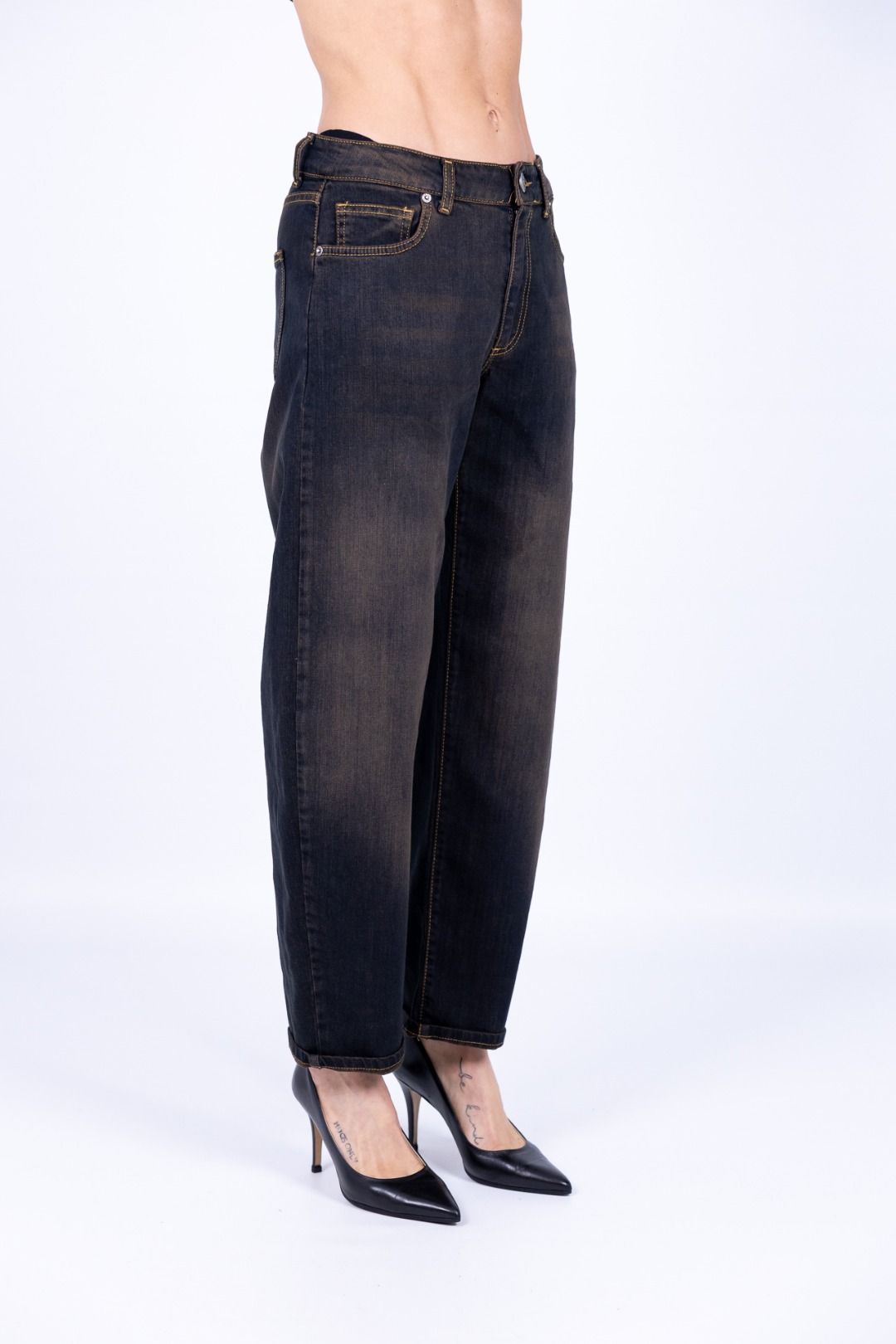 A&V Trade - Jeans Mina bronzo