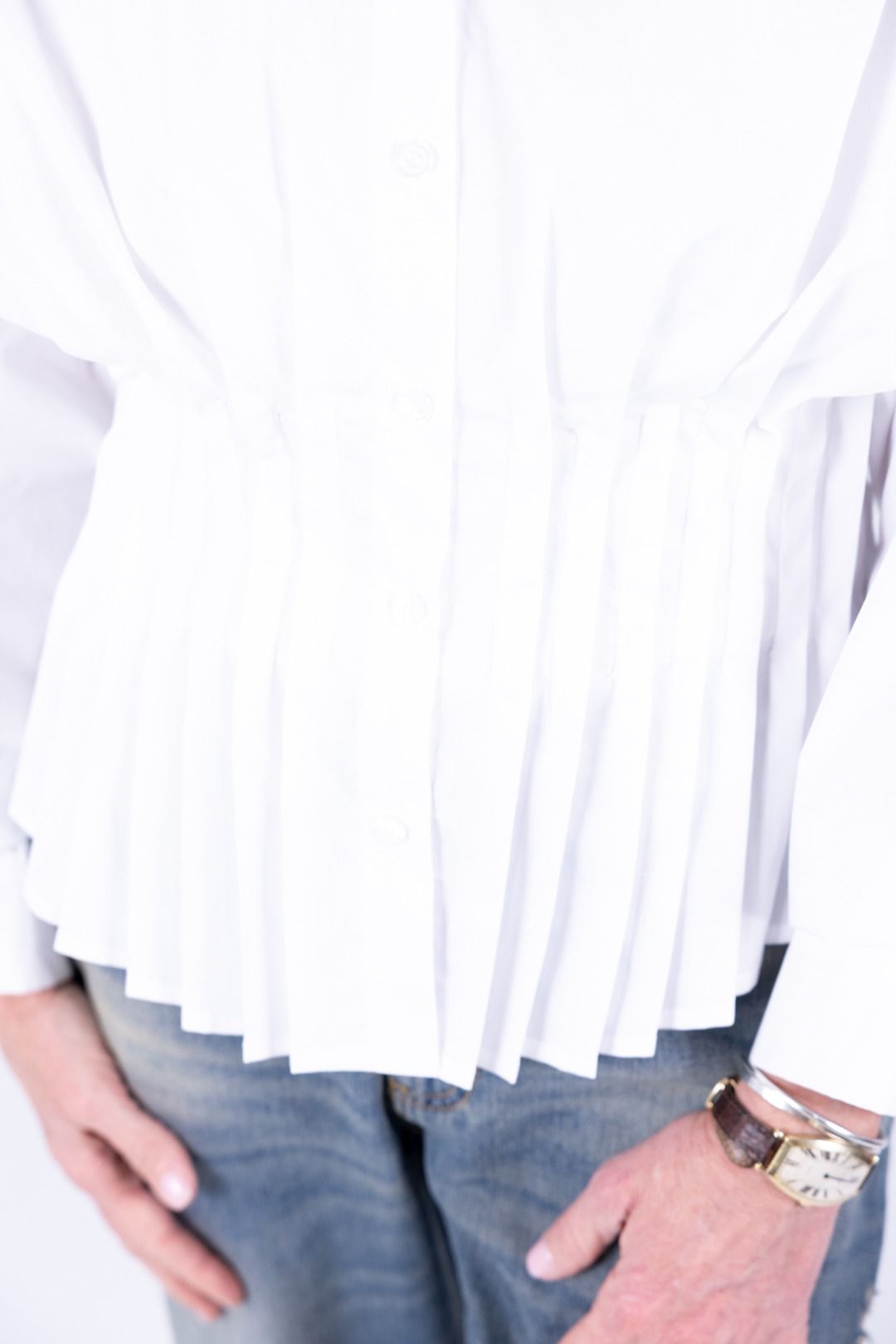 HaveOne - Camicia Plissettata