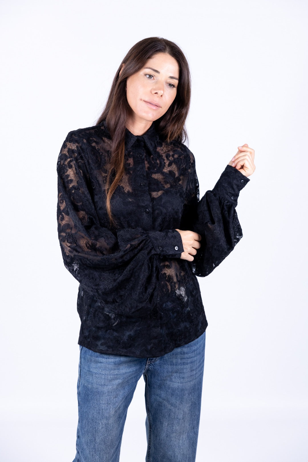 HaveOne - Camicia pizzo