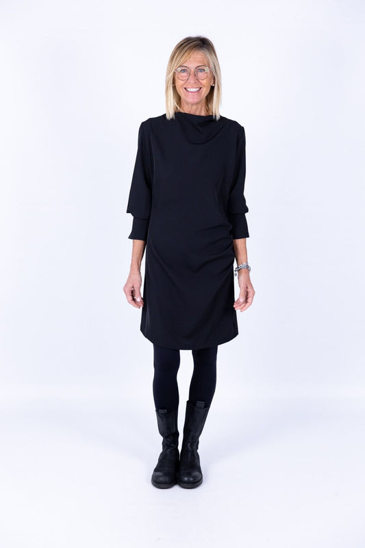 Susy Mix - Abito fluido con bottoni