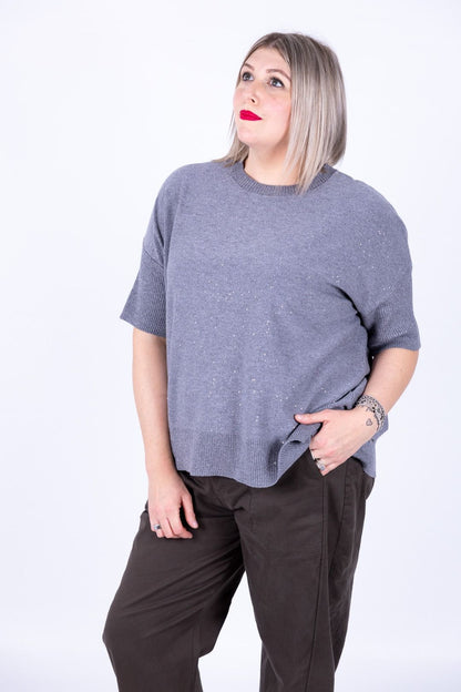 Susy Star - Maglia manica 3/4 con punti luce