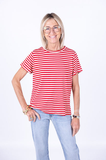Novepuntouno - T-shirt righe