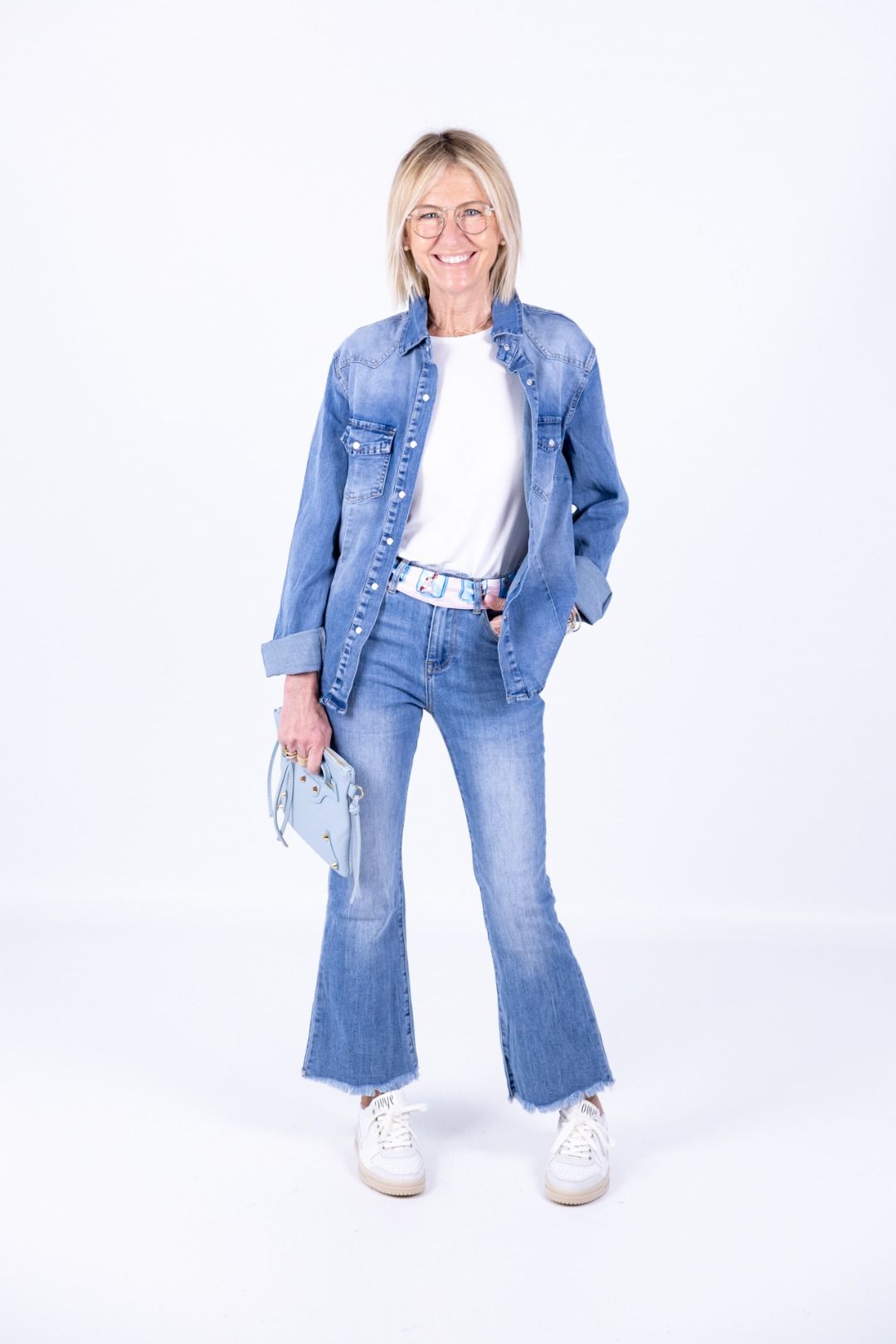 Novepuntouno - Camicia jeans