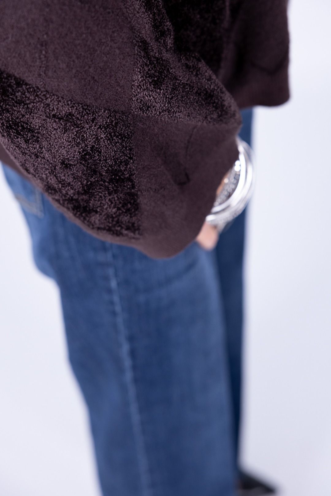 Susy Mix - Maglia con losanghe