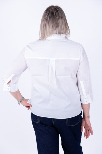 Ragno - Camicia poplin manica 3/4 C