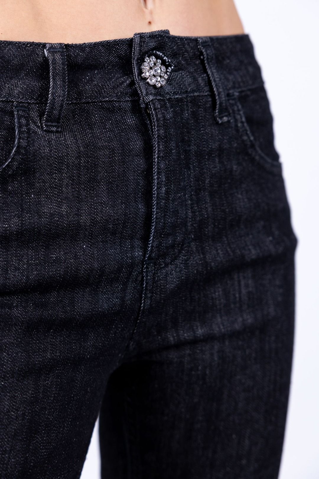 Susy Mix - Jeans con bottone gioiello