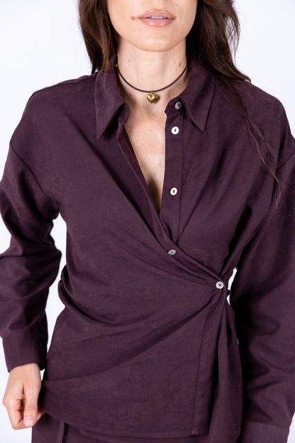 Le Streghe - Completo Camicia incrocio e Pantalone
