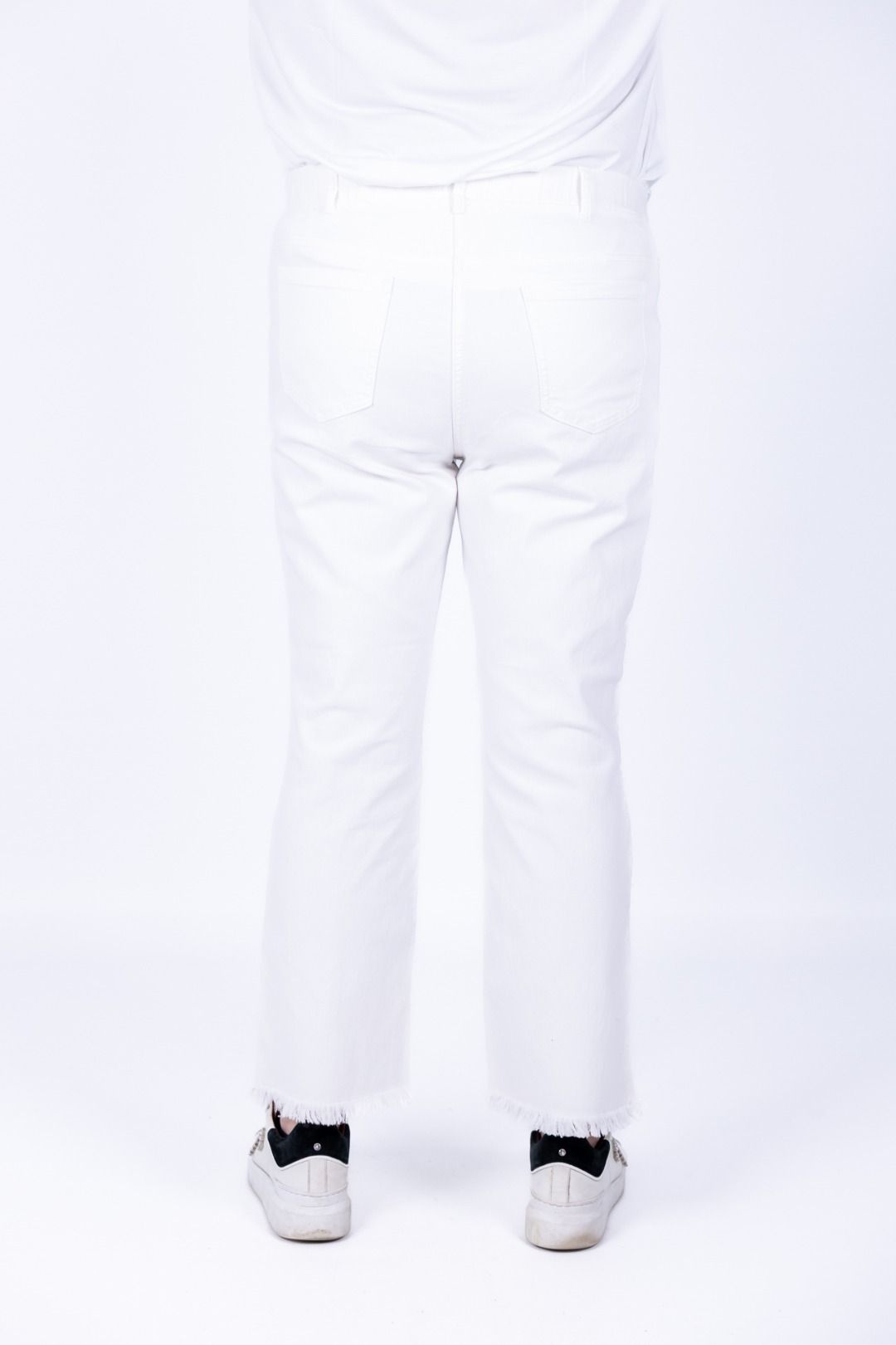 Ragno - Jeans straight pockets con frange C