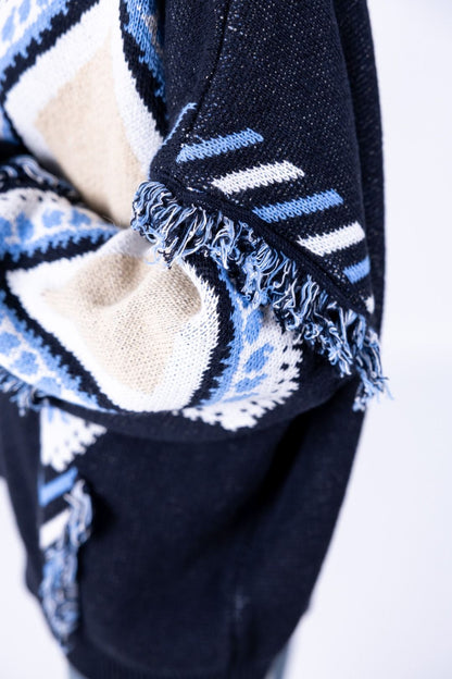 Tensione In - Cardigan rombi