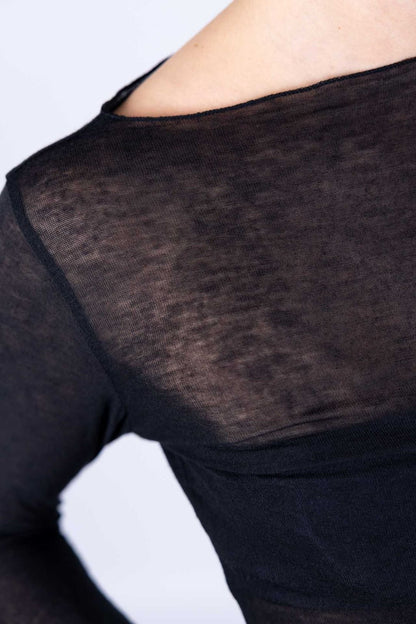 Tensione in - Maglia barca misto cachemire