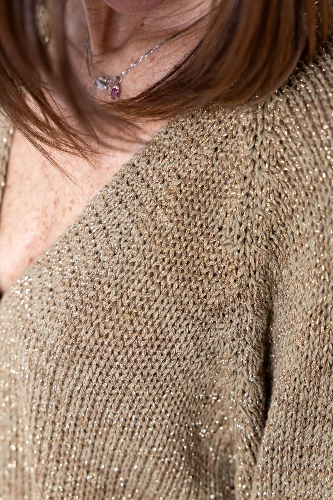 HaveOne - Cardigan bottone gioiello