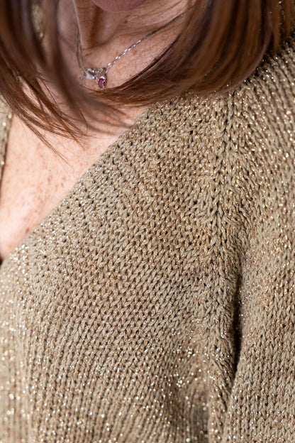 HaveOne - Cardigan bottone gioiello