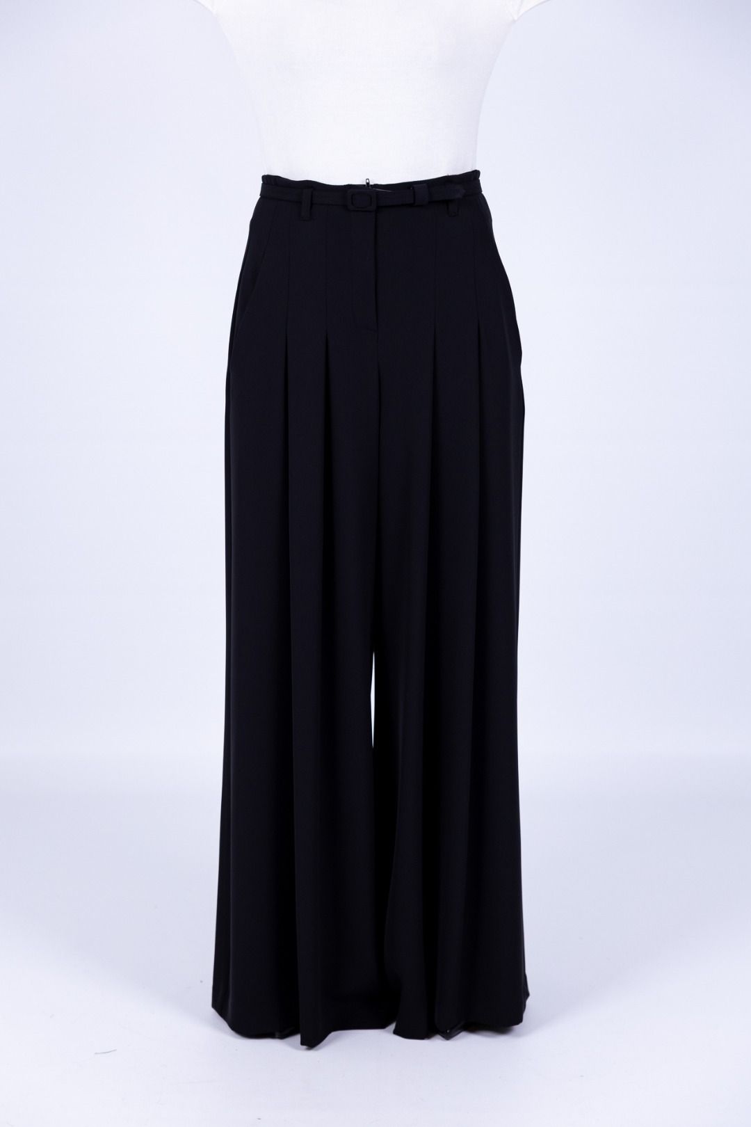 Imperial - Pantaloni palazzo con pence